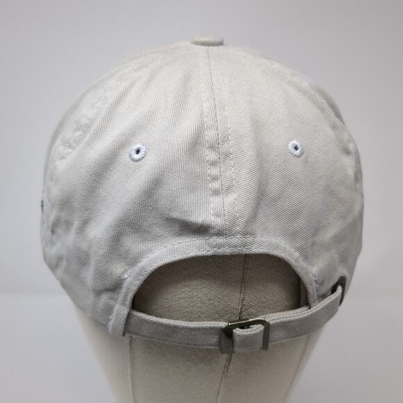 Mustache Juanito Bandito Slideback Hat Gray One Size Embroidered Yupoong - Picture 6 of 9